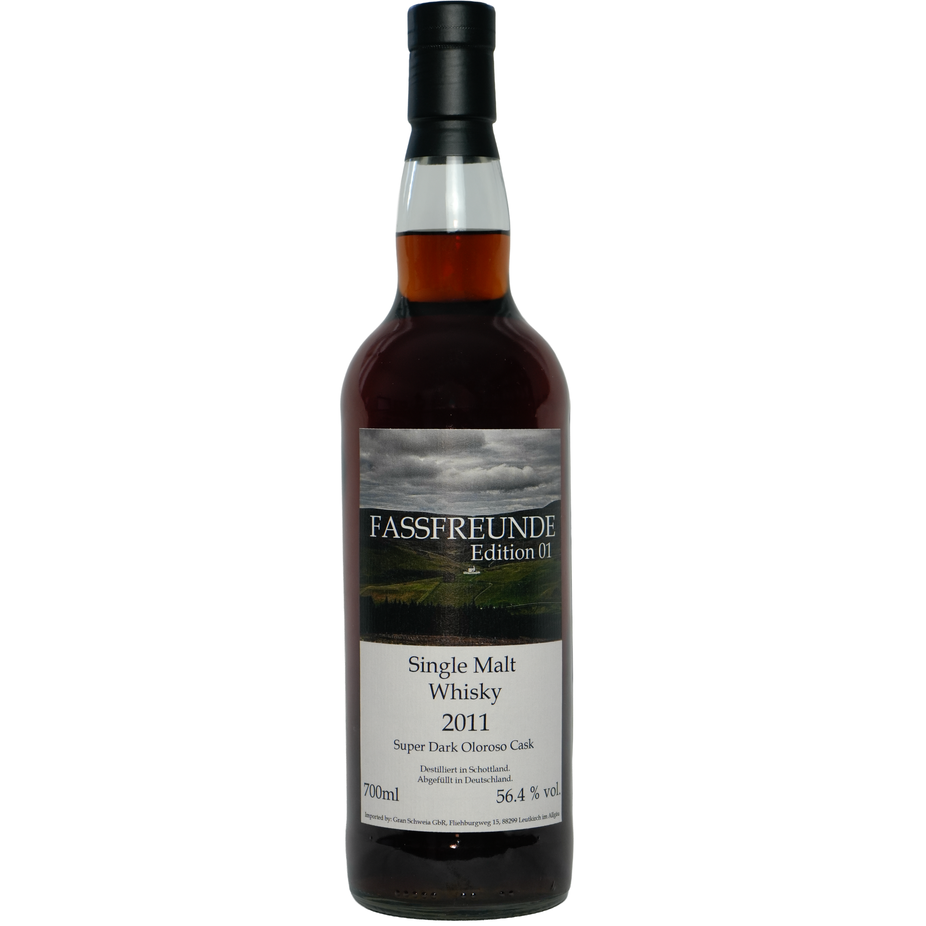 Fassfreunde Edition 01 2011/2025 Secret Distillery Super Dark Oloroso Cask